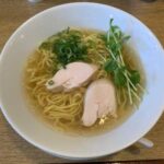 限定ラーメン！！特製焦がしマー油のカレー煮干し白湯　