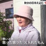 札幌市内でもダウンコート着用する姿？？