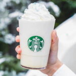 冬に舞い降る初雪のワクワク感をイメージした白いフラペチーノ　今日から発売