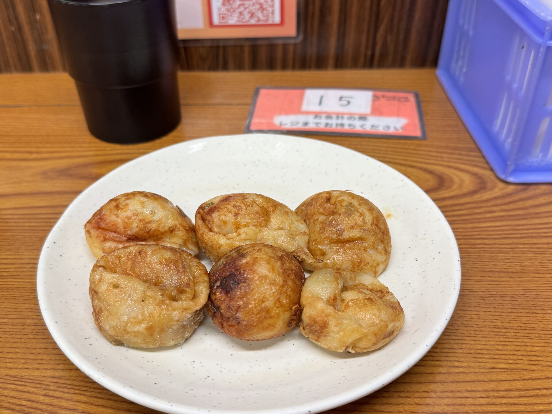 大阪で旅の最後に食べたたこ焼き