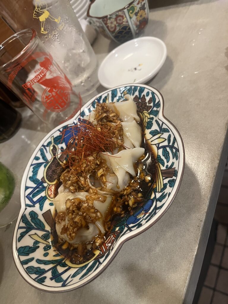 東長崎・こんぺい餃子のよだれ肉餃子