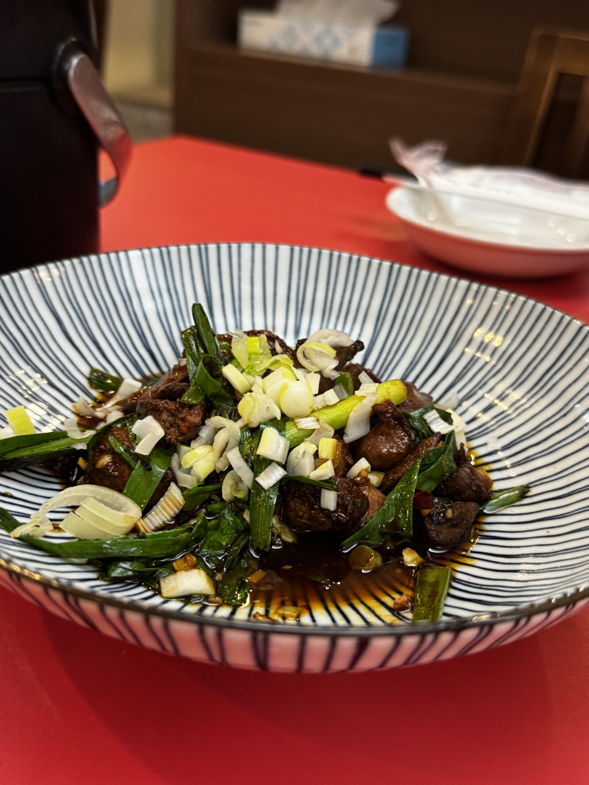 緑町 生駒で食べたニラのまぜそば