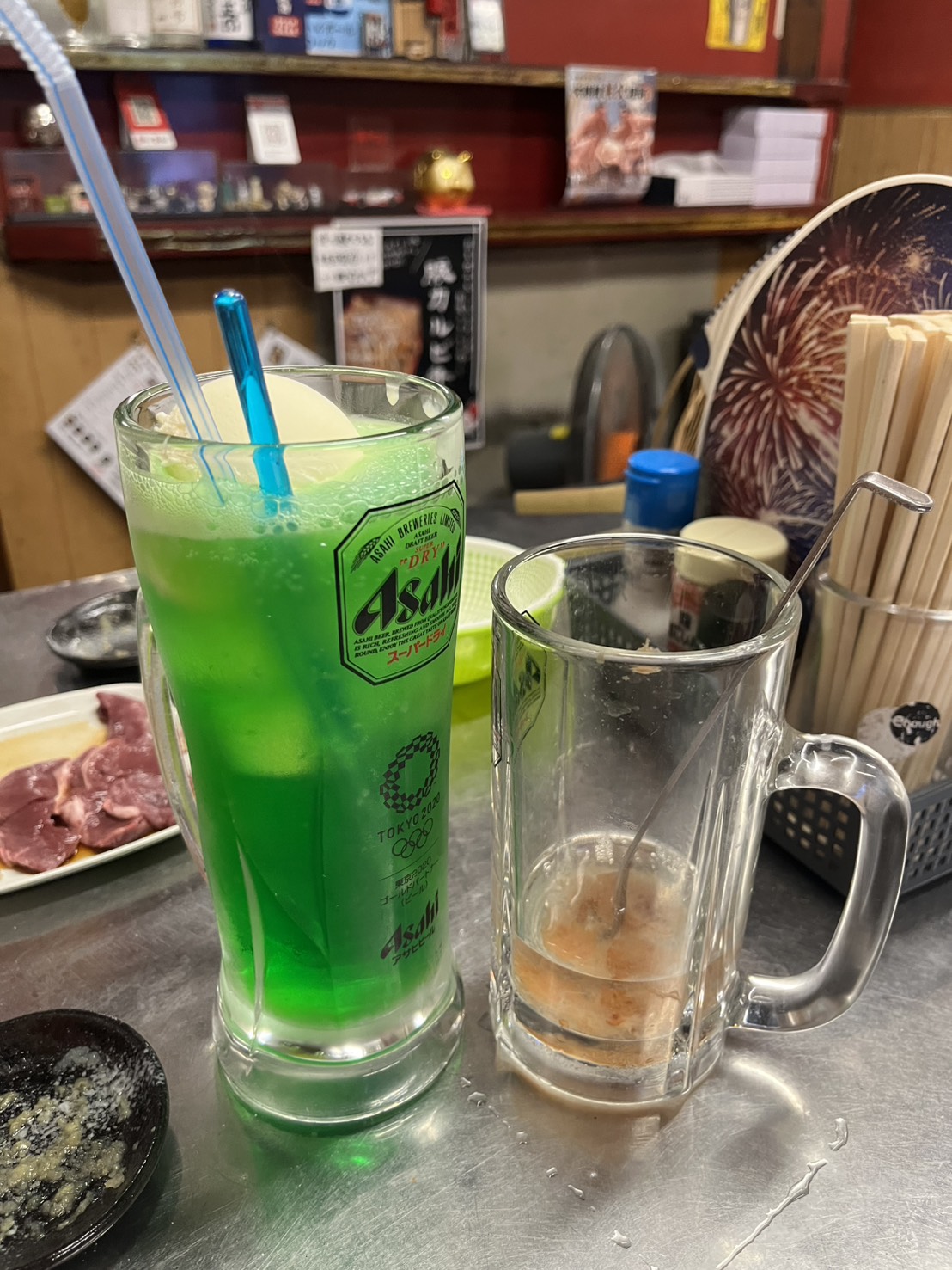 丹賀のメロンフロート