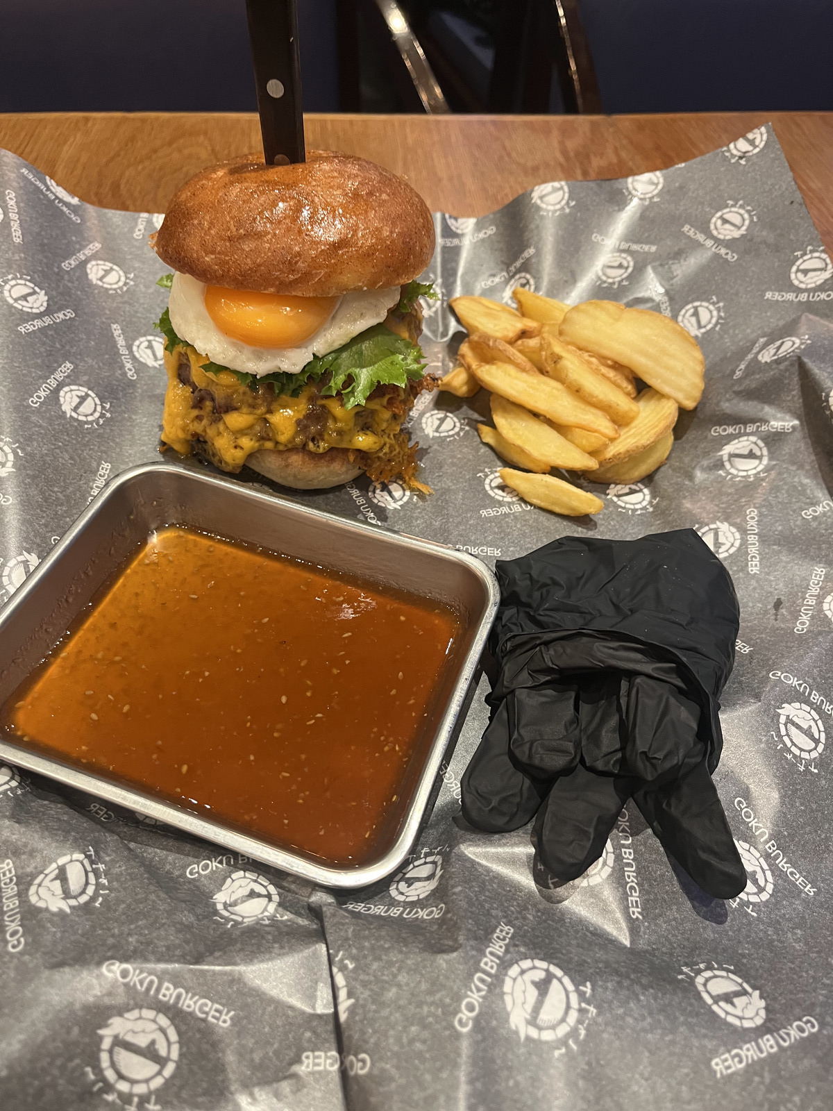 表参道GOKU BURGERのGOKUバーガー