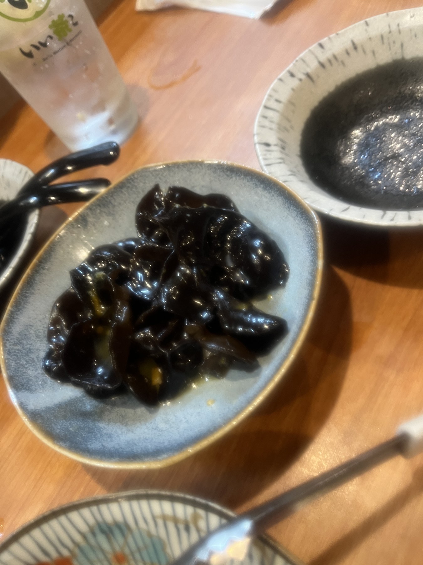 口水食堂の激辛きくらげ