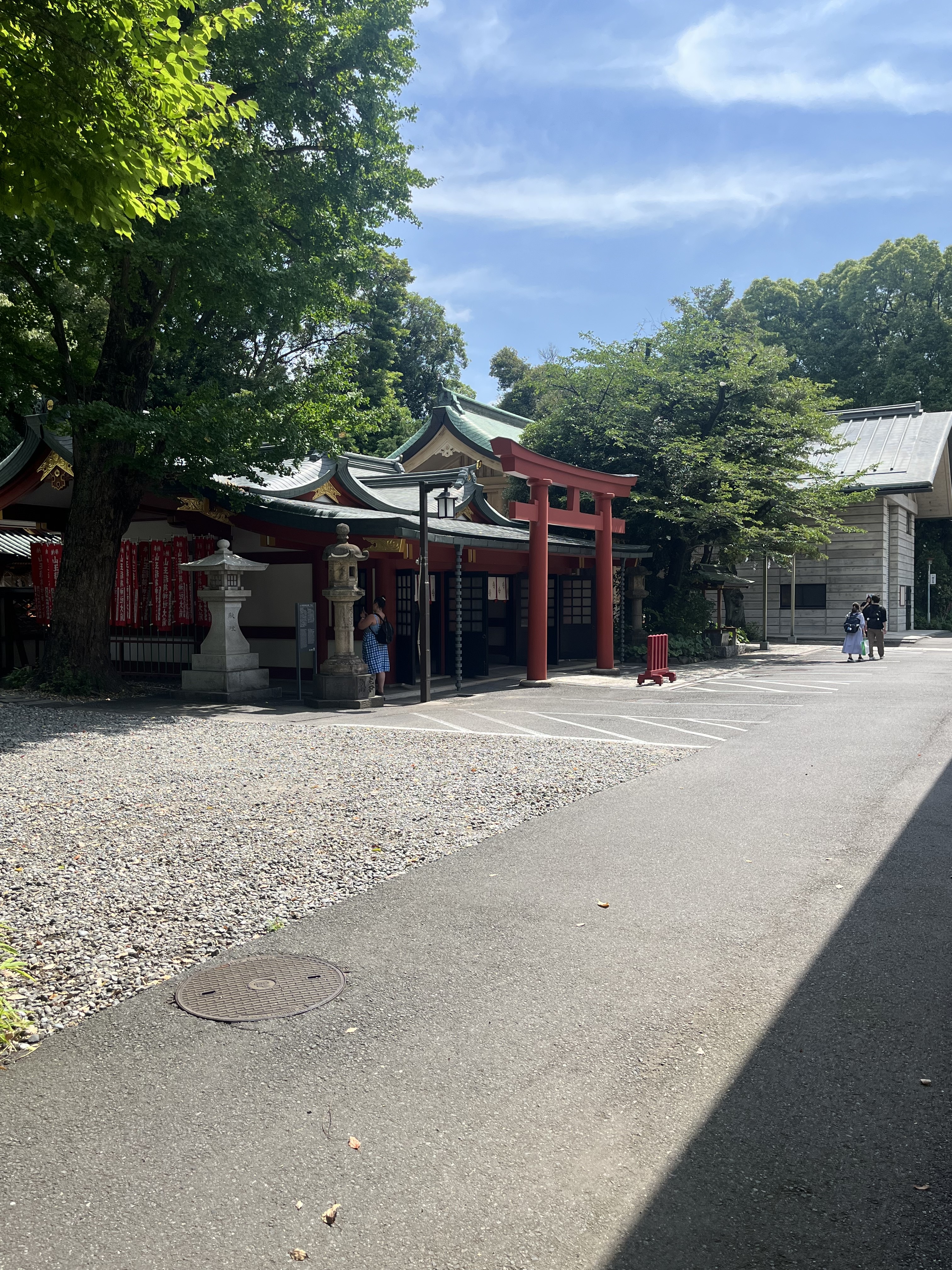 日枝神社境内の山王稲荷神社