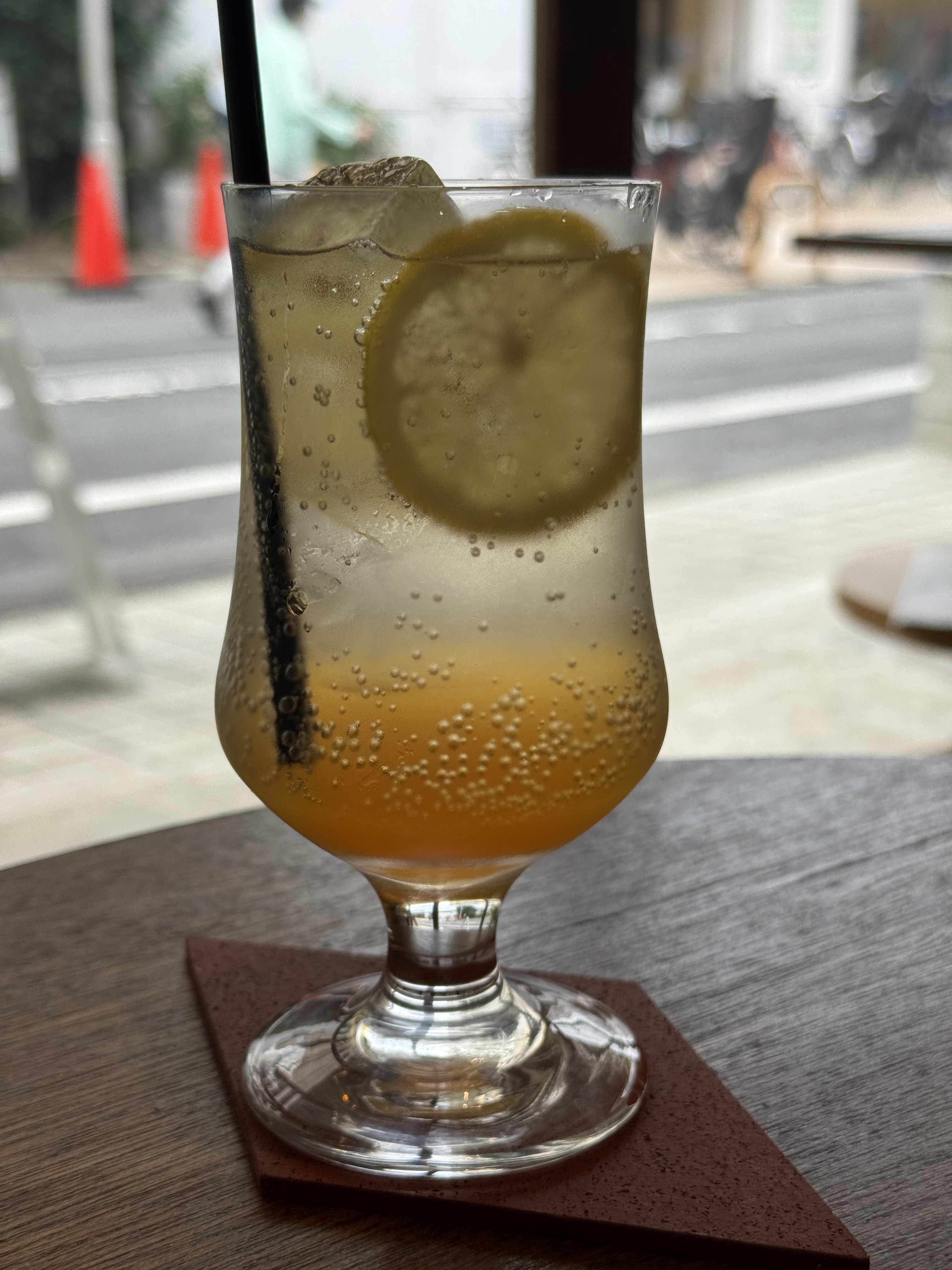 passsandの自家製レモンスカッシュ