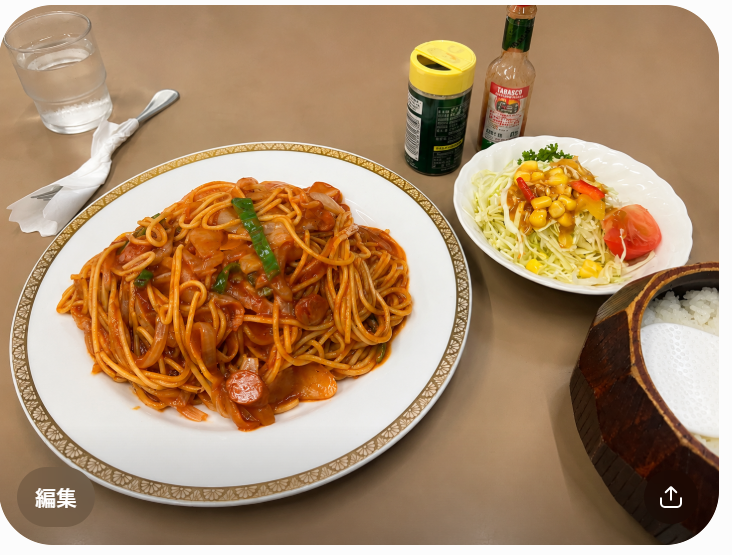 江古田好々亭のナポリタン