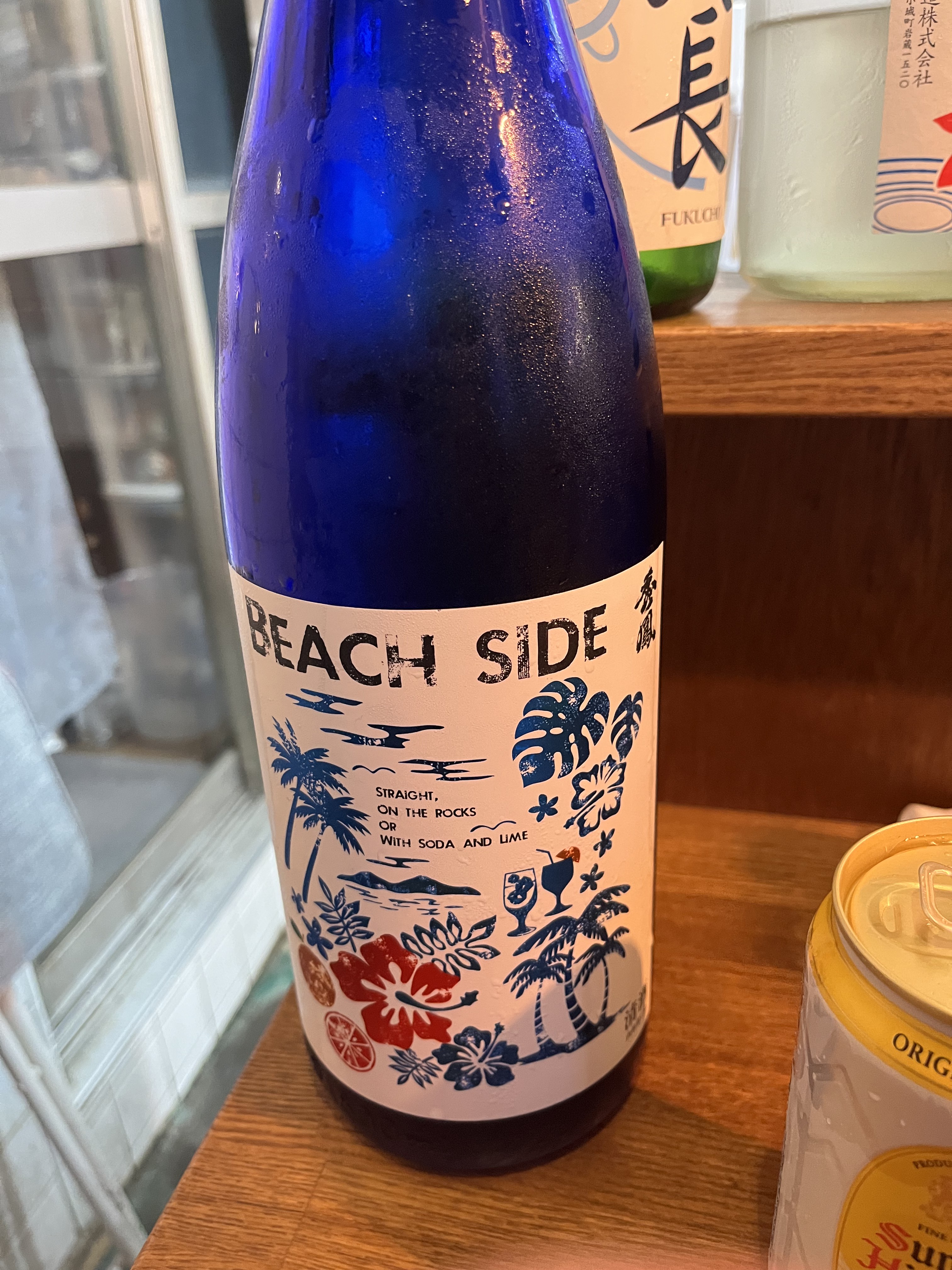 魚ケイで飲んだ秀鳳 純米吟醸 BEACH SIDE