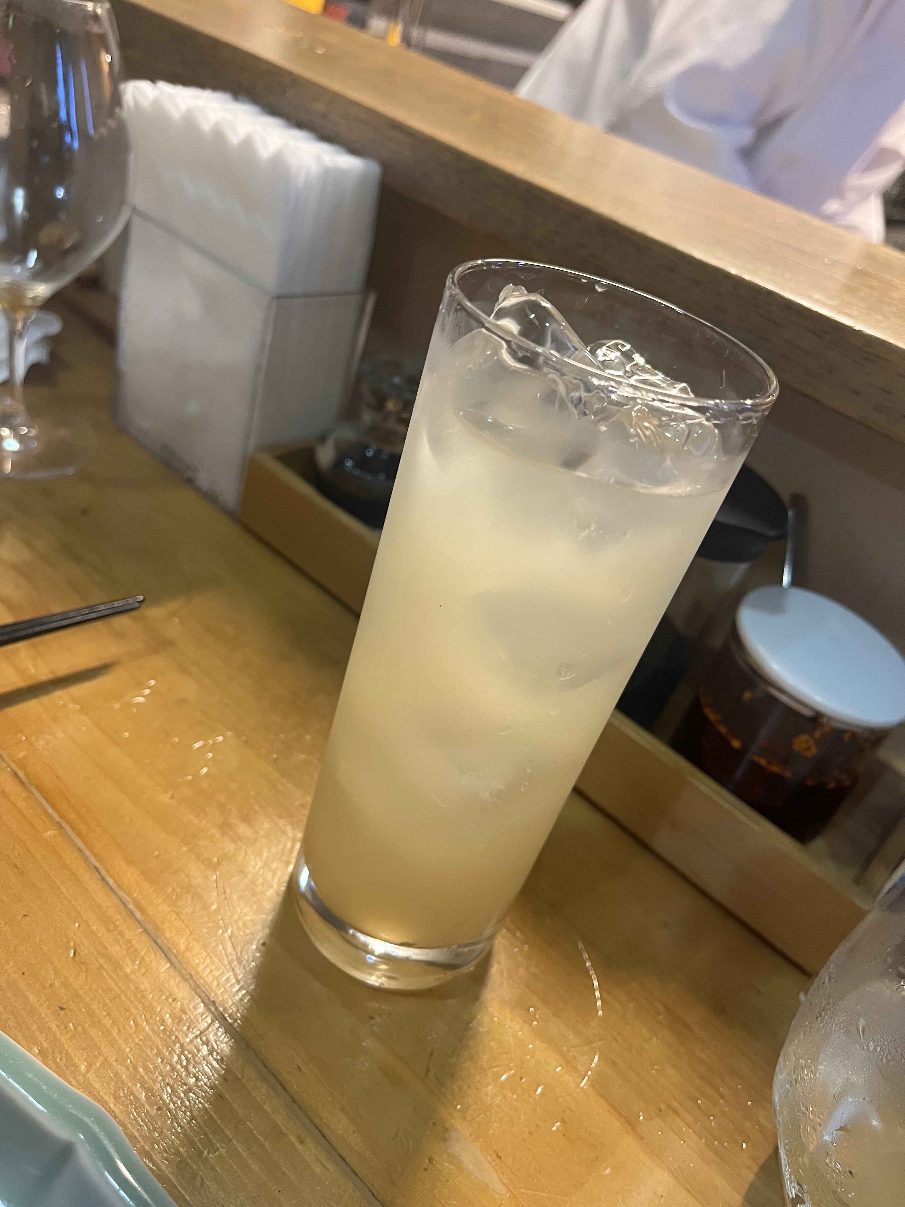 吉春で食事に合わせて楽しんだ一杯