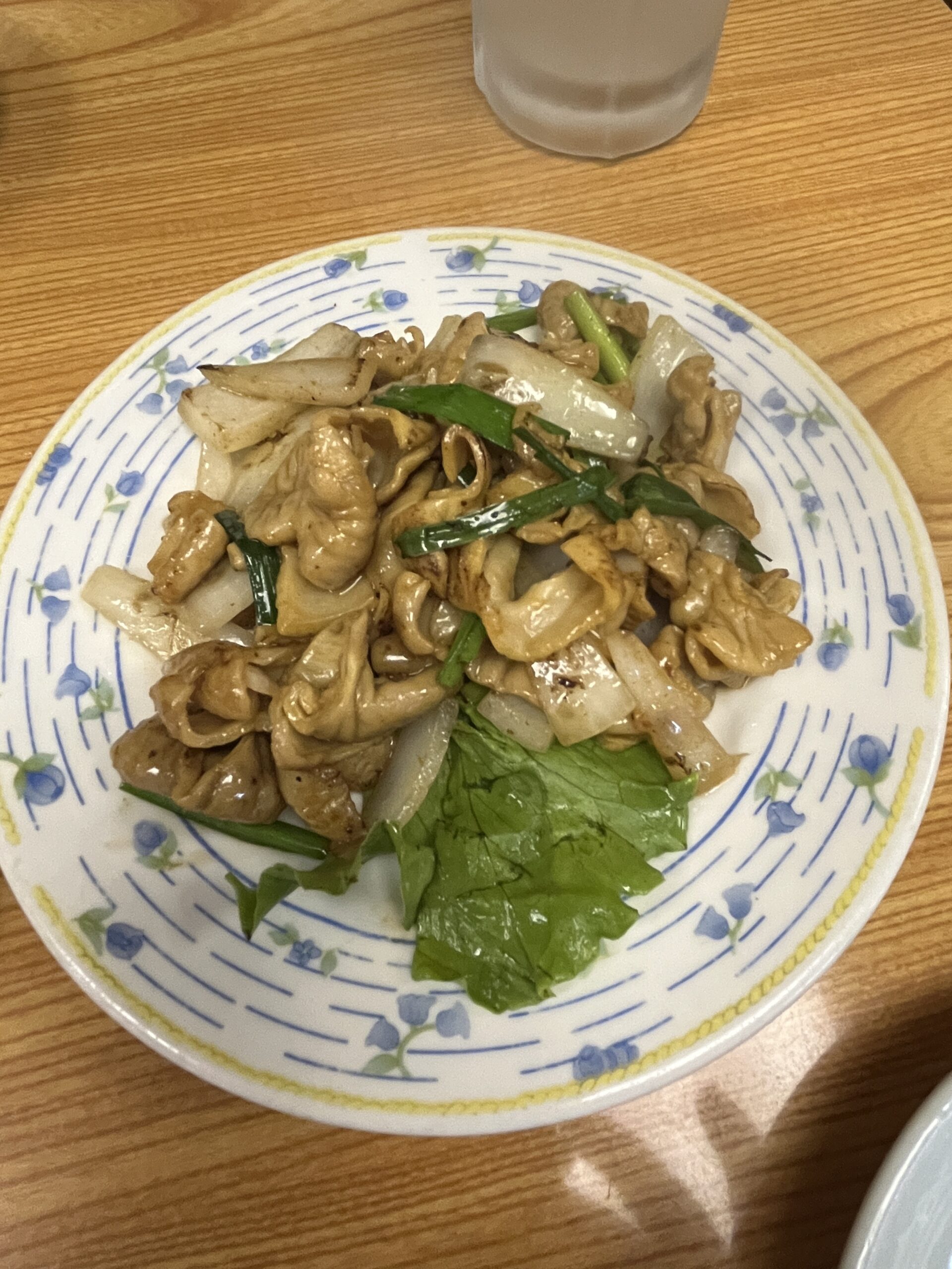 神田 鶴亀のホルモン炒め