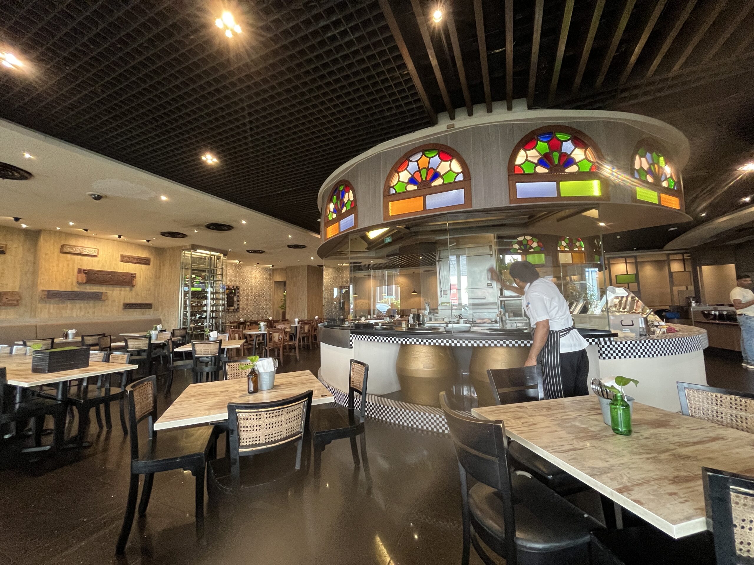 Muthu's Curryの店内
