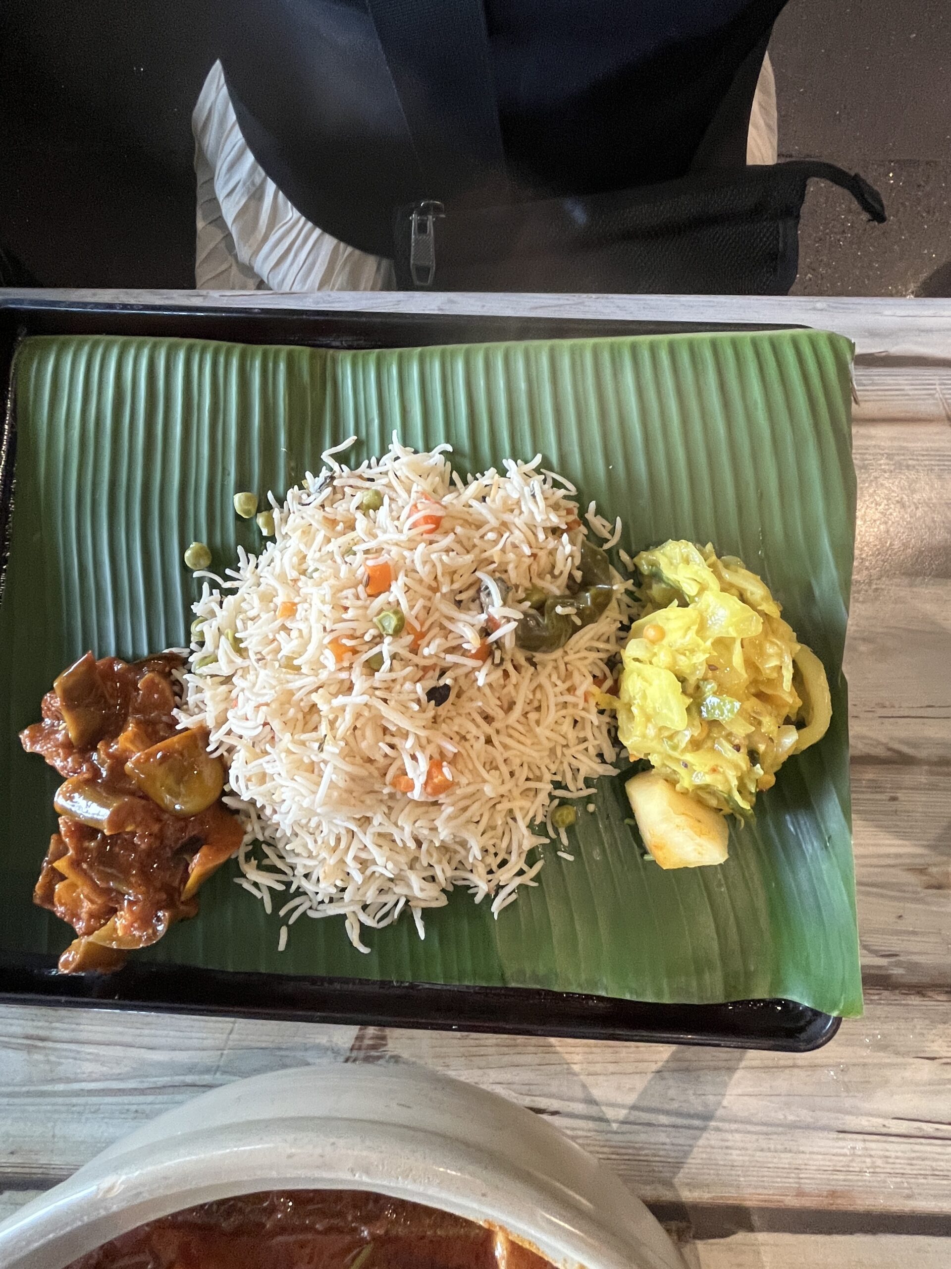 フィッシュヘッドカレーとライス