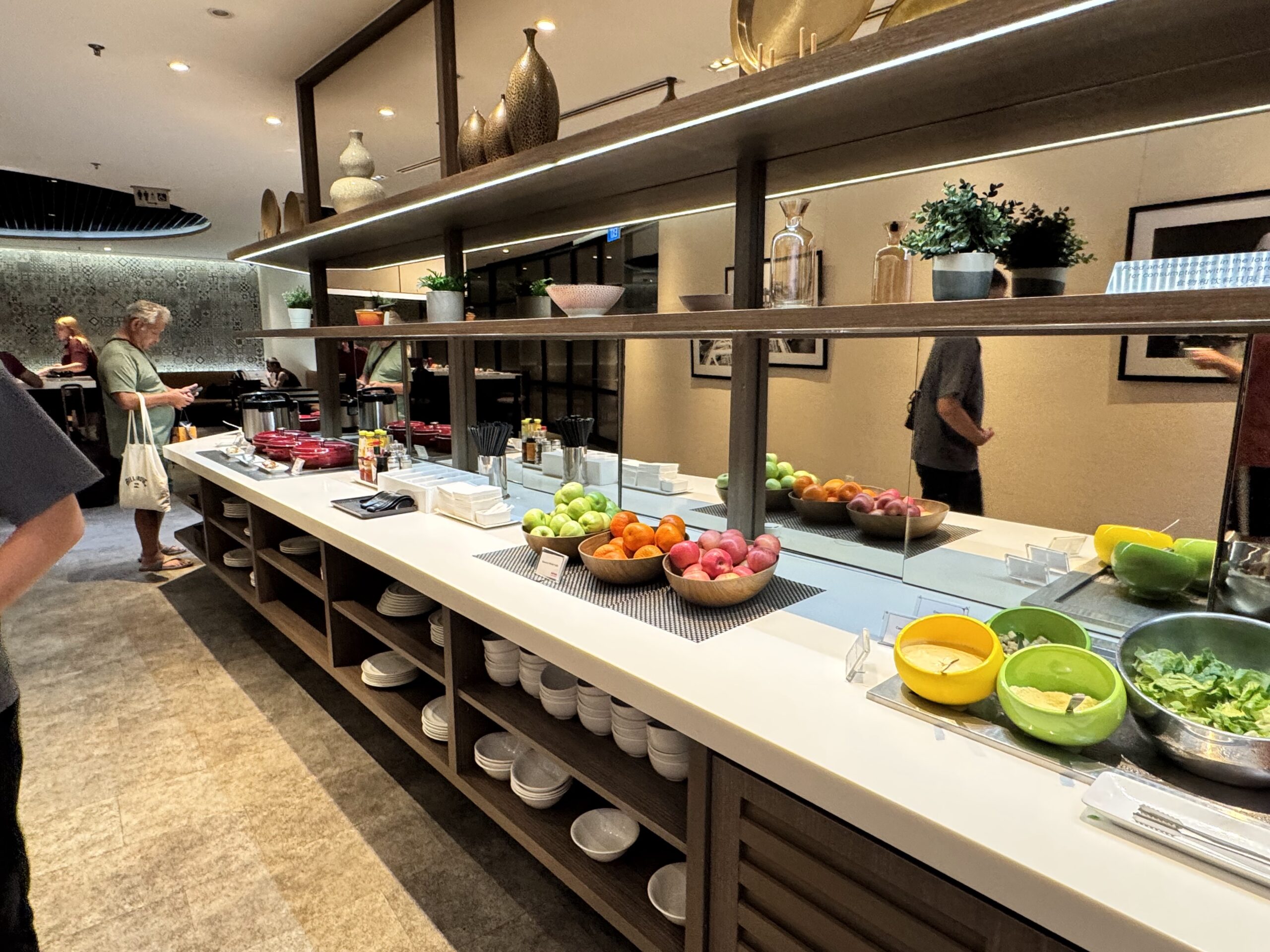チャンギ空港Marhaba Loungeの様子