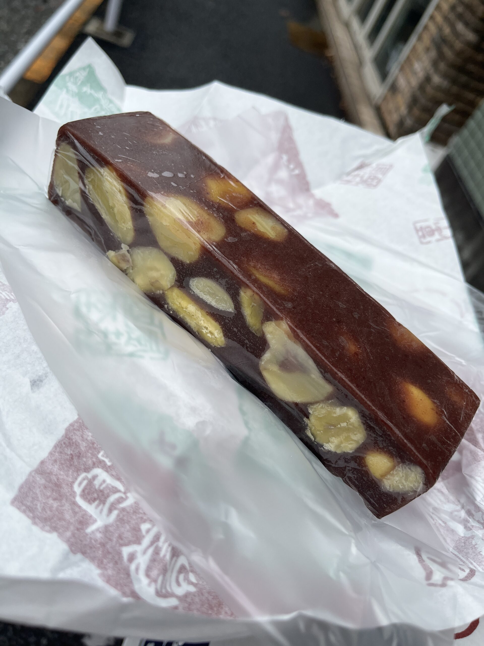 高輪 松島屋の栗蒸し羊羹