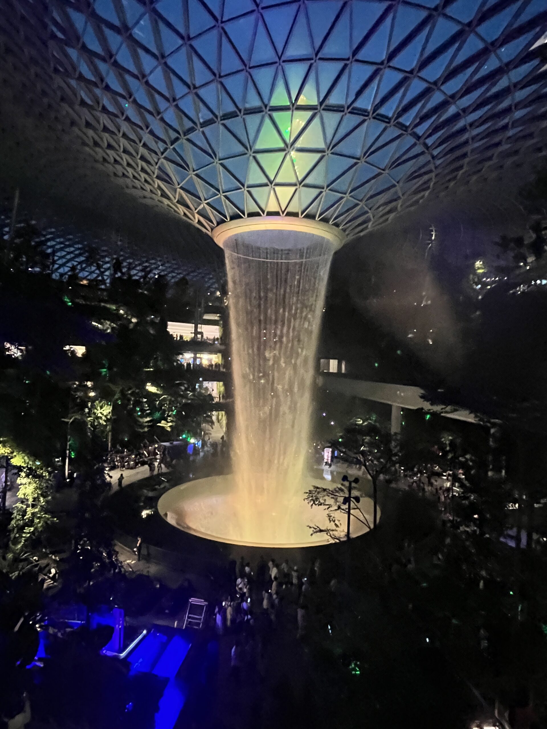 Jewel Changi Airport Rain Vortex