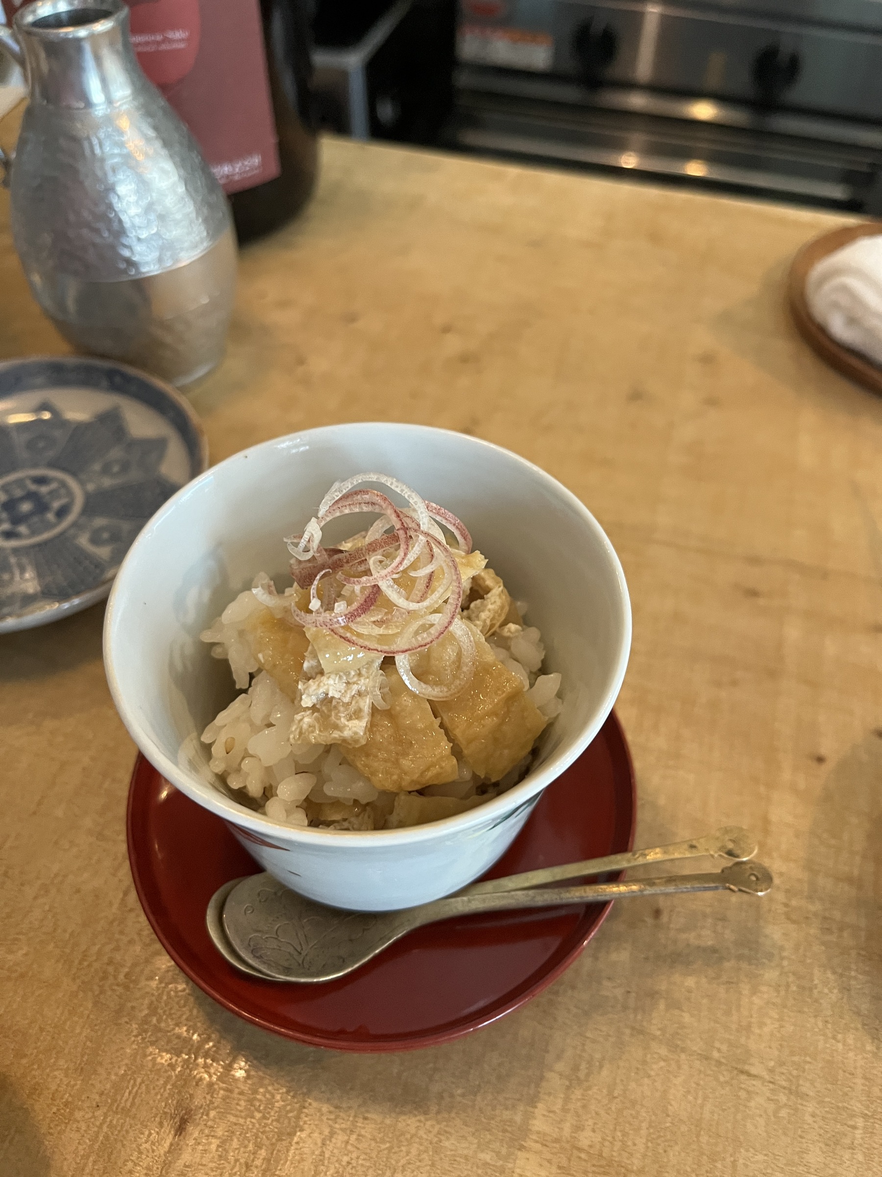 室見富永の薬味を添えた小鉢料理