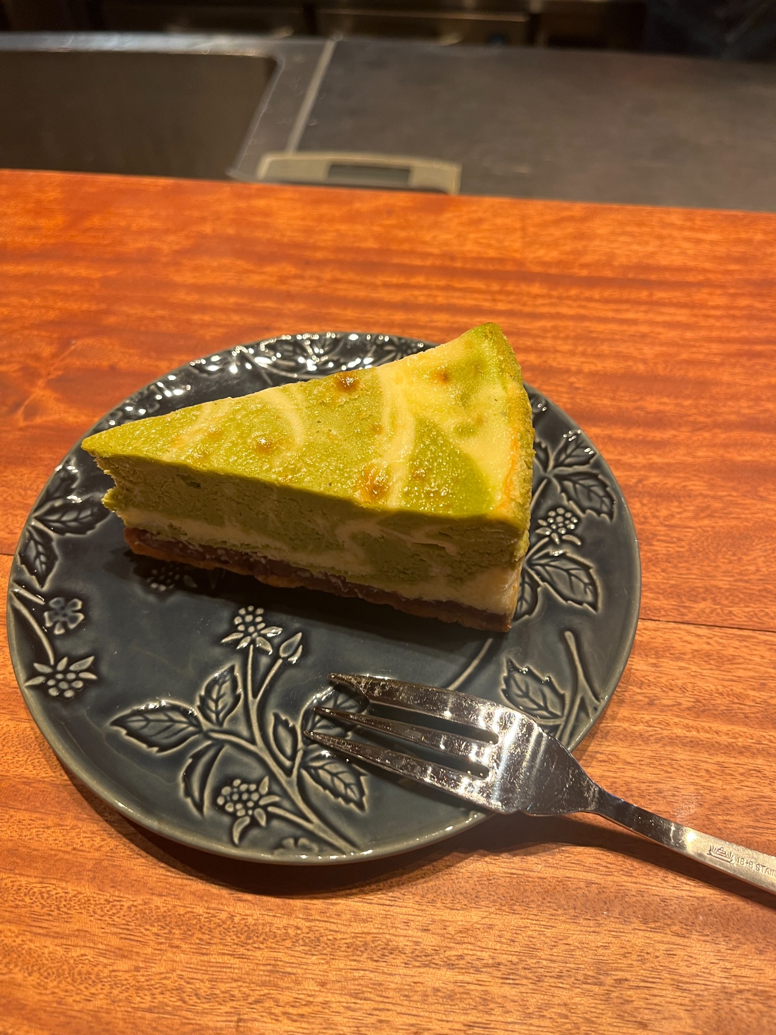 JAMMY BAKE SHOPの抹茶チーズケーキ
